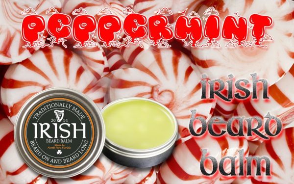 Peppermint Irish beard balm