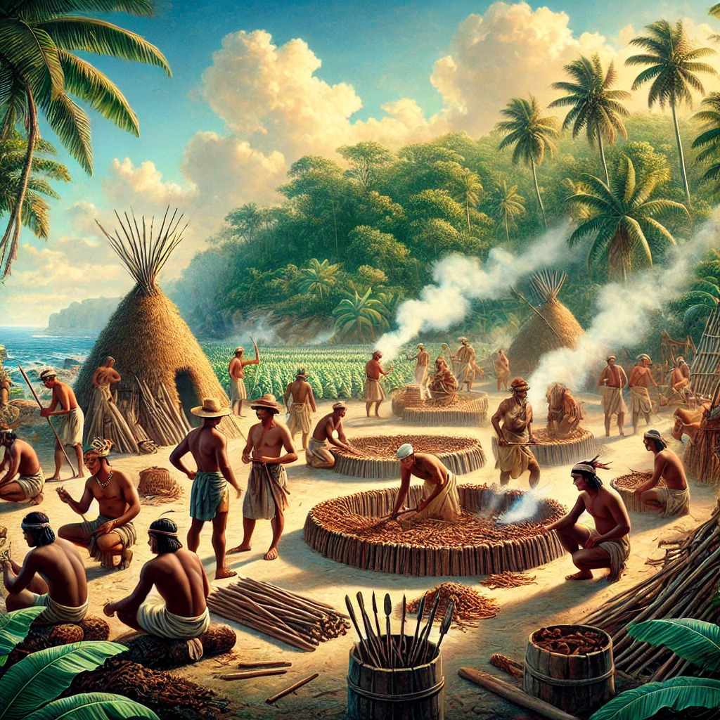 taino word for tobacco The Taino Indians: Pioneers of Tobacco Cultivation and Smoking