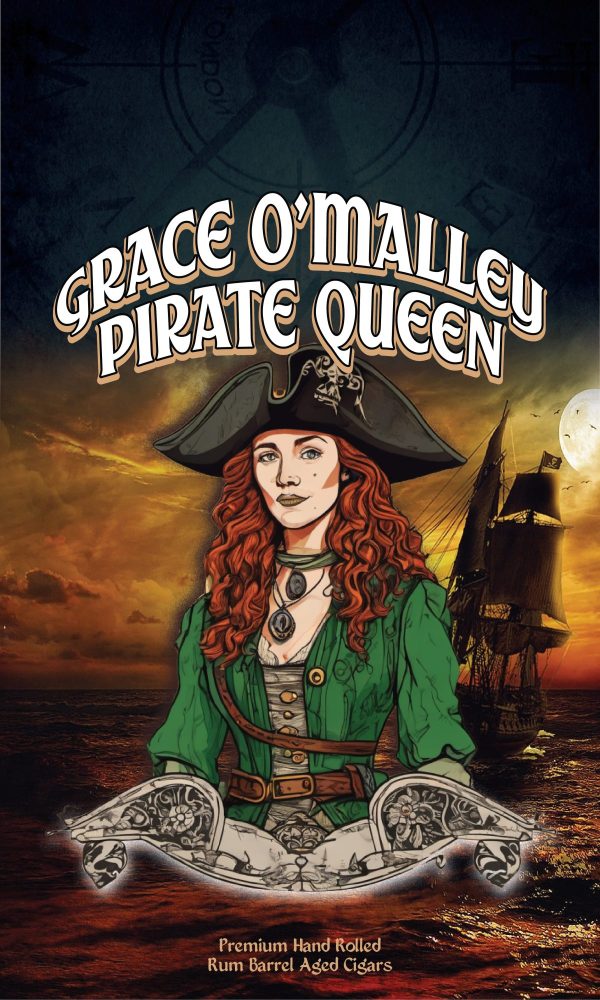 Grace O'Malley Pirate Queen Rum Barrel Aged Cigar