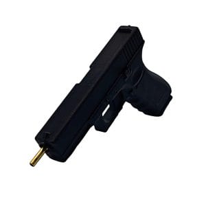 Alternative view of Glock 17 Butane Lighter Air Bleed Tool