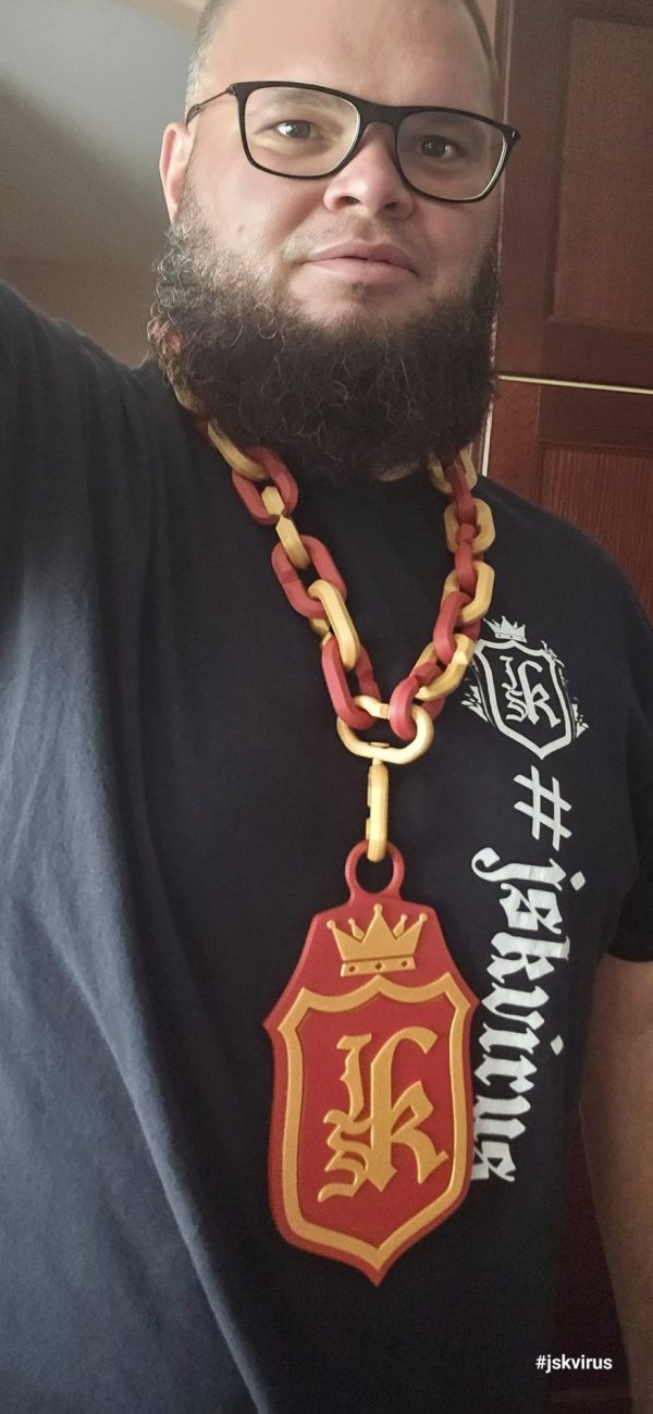 JSK Cigars Oversized Hyped Chain and Pendant - Image 2