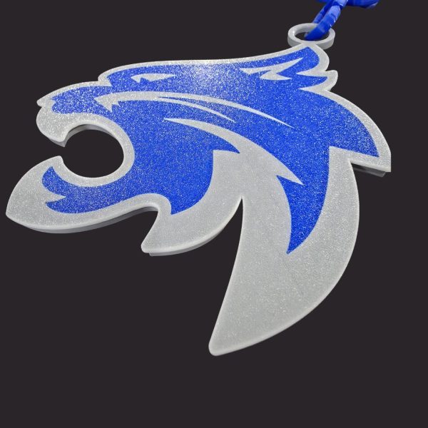 North Port High School Bobcats Hype Chain and Pendant - Image 5