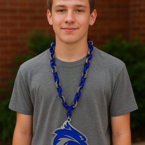 North Port High School Bobcats Hype Chain and Pendant