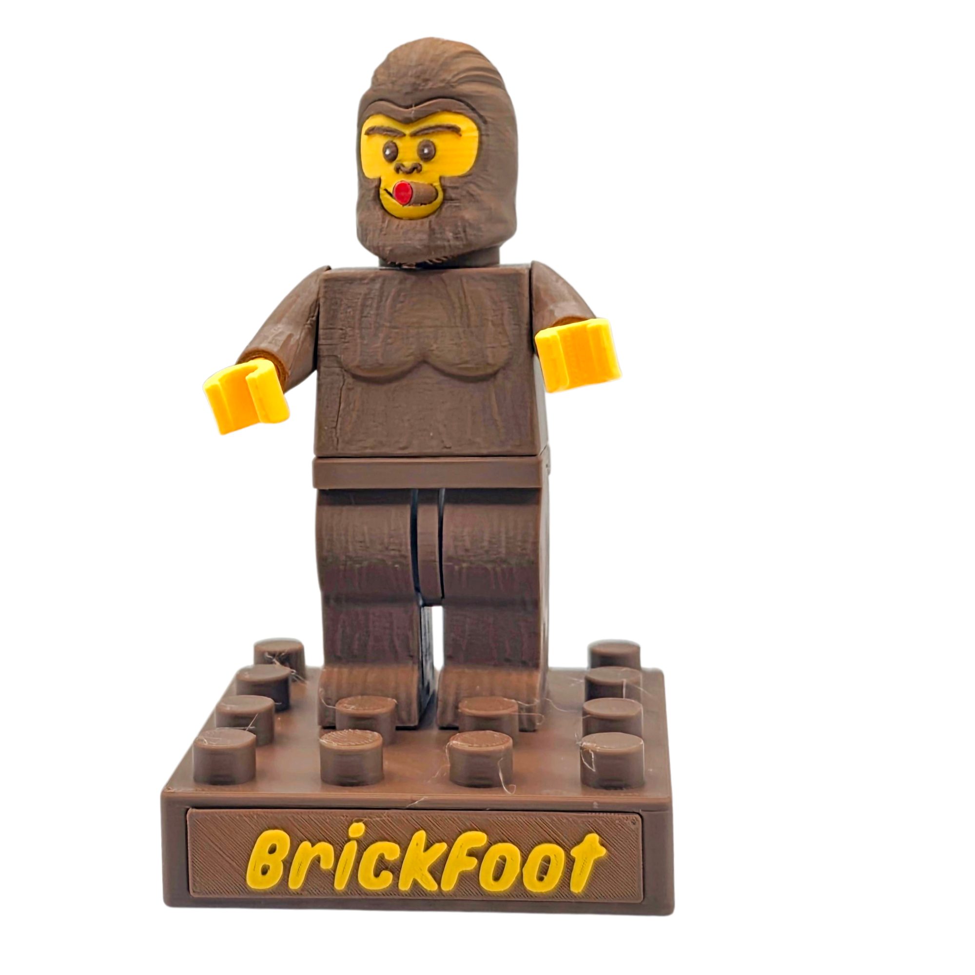 BrickFoot™ Poseable Sasquatch Figure