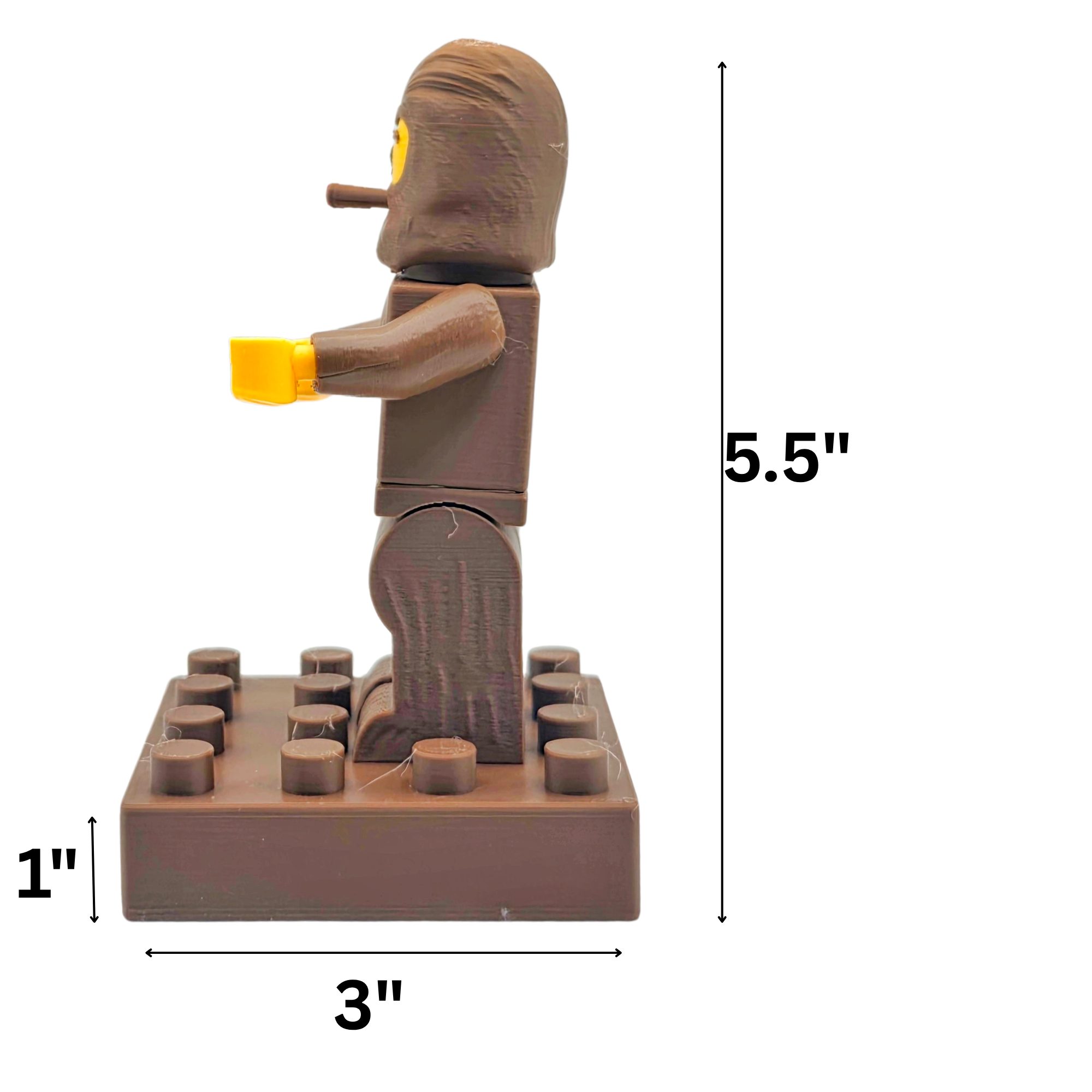 BrickFoot™ Poseable Sasquatch Figure - Image 6